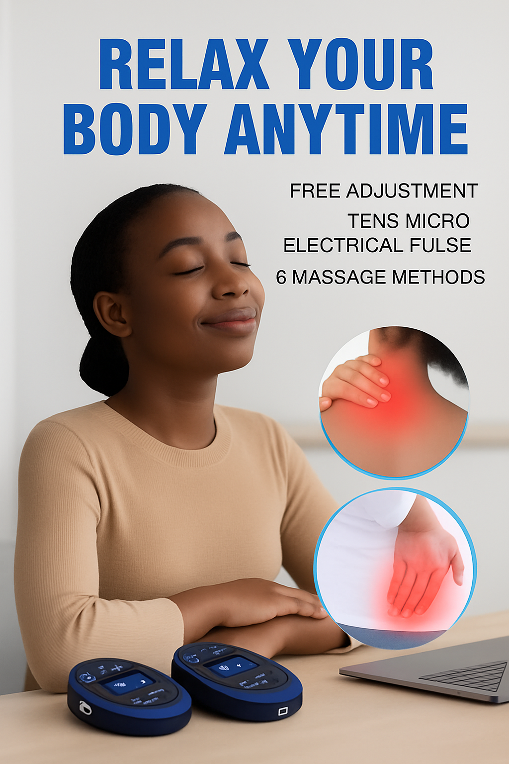 Mini Appareil contre les douleurs et pour le renforcement corporel pour homme et femme résultats rapide , livraison gratuite partout .