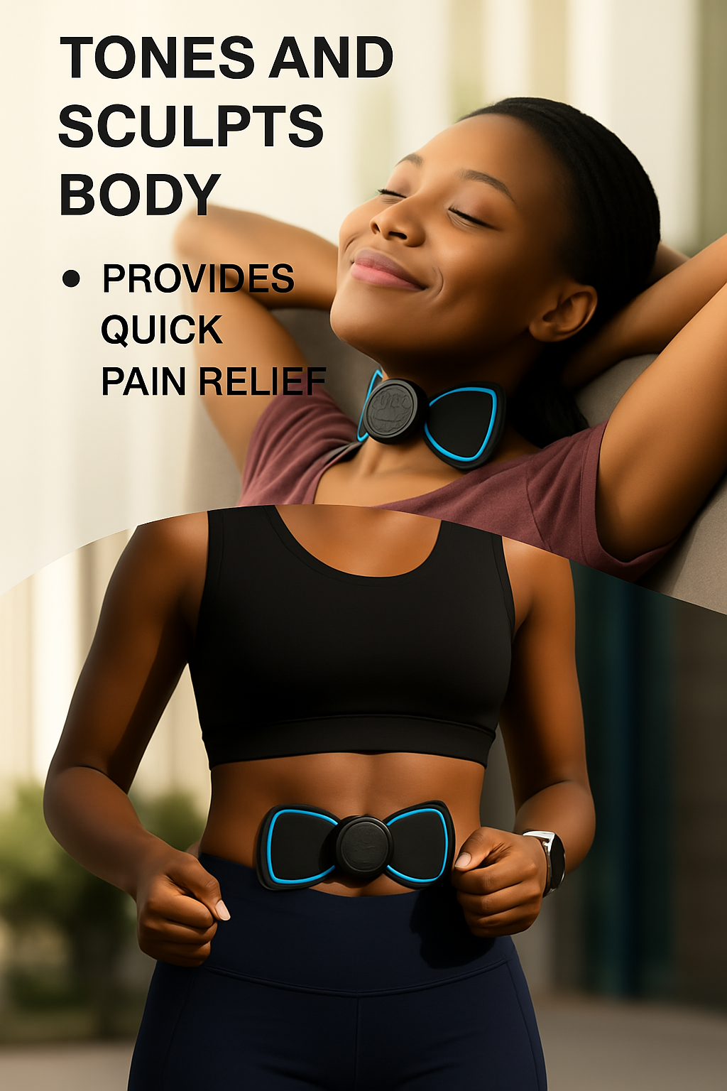 Mini Appareil contre les douleurs et pour le renforcement corporel pour homme et femme résultats rapide , livraison gratuite partout .