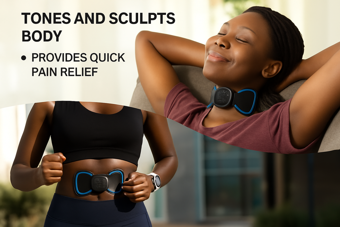 Mini Appareil contre les douleurs et pour le renforcement corporel pour homme et femme résultats rapide , livraison gratuite partout .