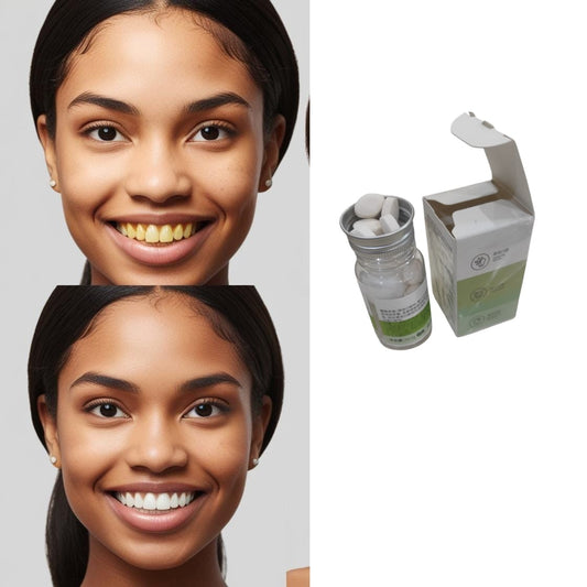 Pastille dentifrice pour blanchir les dents et traitée la mauvaise haleine en 30s très efficace et sans effets secondaires livraison gratuite vers certaines zone