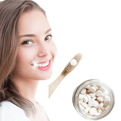 Pastille dentifrice pour blanchir les dents et traitée la mauvaise haleine en 30s très efficace et sans effets secondaires livraison gratuite vers certaines zone