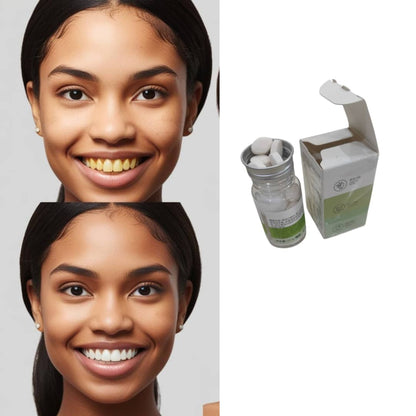 Pastille dentifrice pour blanchir les dents et traitée la mauvaise haleine en 30s très efficace et sans effets secondaires livraison gratuite vers certaines zone